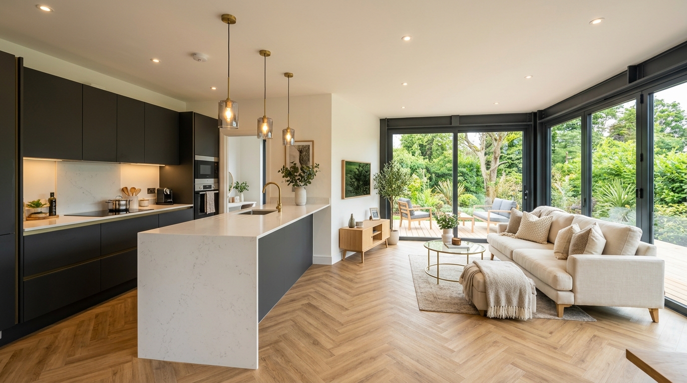 Quanhui Modular Housing Finished Interior Walkthrough